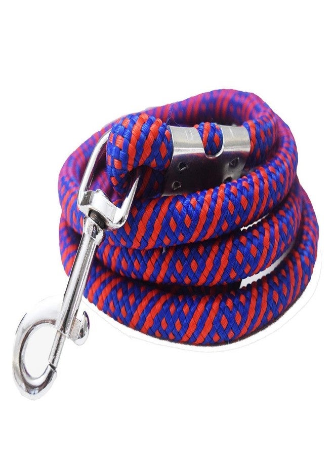 Sage Square Strong Dog Rope Leash | Durable Heavy Duty Comfortable Nylon Leash | Walking Leads with Strong Hook | for Large Dogs | Pack of 1 (Color May Vary) (15 MM) - Image 1